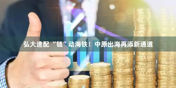 弘大速配 “链”动海铁！中原出海再添新通道