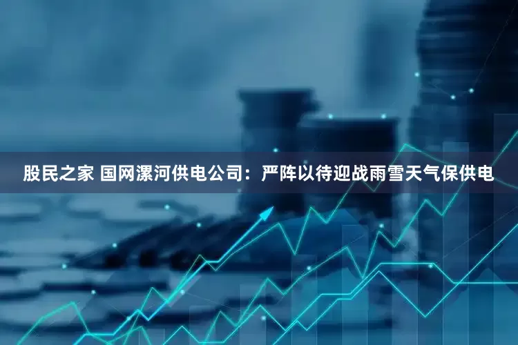 股民之家 国网漯河供电公司：严阵以待迎战雨雪天气保供电