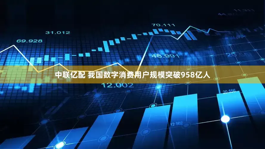中联亿配 我国数字消费用户规模突破958亿人